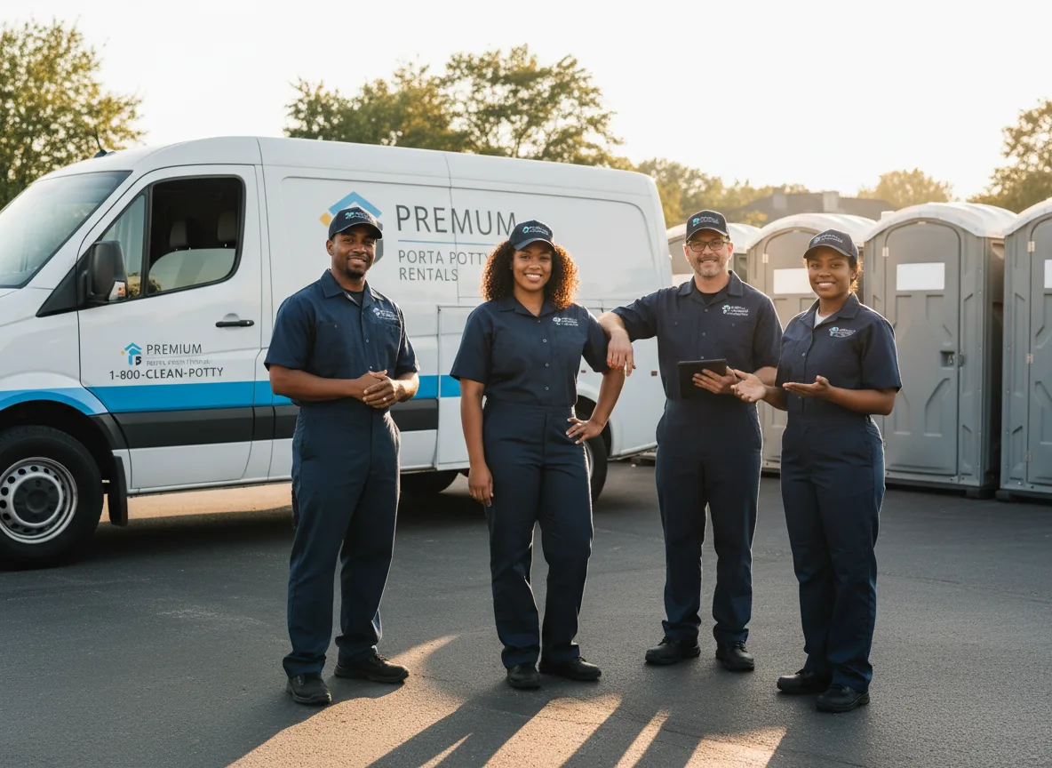 VIP Portable Toilets company in Hager City, WI